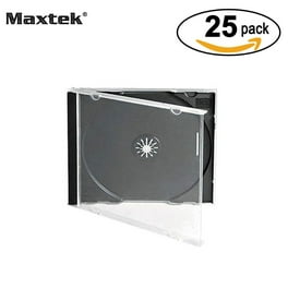 マジッククリスタル [DVD] Maxtek Plastic CD/DVD Jewel Case, Standard 10.4mm, Clear, 50
