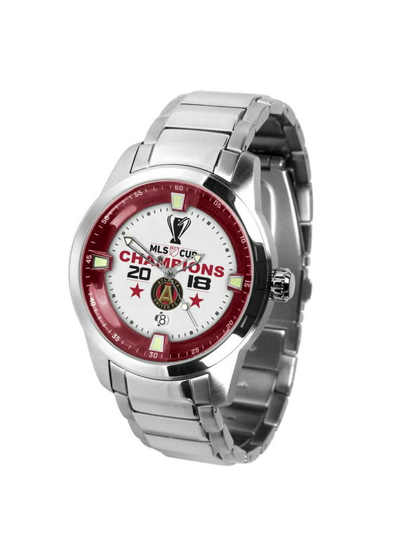Game Time Mens 2018 Champions Atlanta United FC Watch Stainless Steel Titan Watch