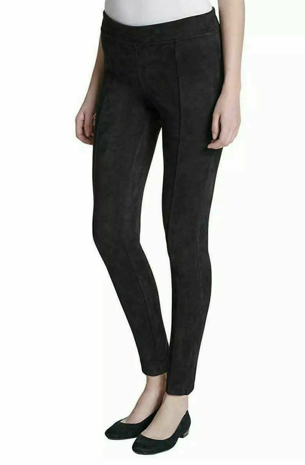 Andrew Marc Women's Super Soft Stretch Faux Suede Pull On Pants -  Walmart.com