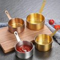 thumbnail image 4 of Stainless Steel Sauce Bowl Durable Rustproof Soy Sauce Dish for Seasoning Mixing Condiments Serving, 4 of 5