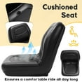 thumbnail image 5 of KOJEM Pair High Back Seats Compatible with John Deere Gator XUV 850D 620I TX 4X2 Turf TX 4X2 4X2 HPX F735 F725 F710 GX355 GX345 Replacement for VG11696 Black, 5 of 9