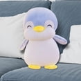 thumbnail image 1 of Bonito pingüino de peluche, pingüino de peluche, almohada para dormir con relleno de animales, muñeca para dormitorio, sala de estar, sofá, decoración Azul 45cm Macarena Juguetes de animales de peluche, 1 of 8