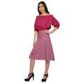 thumbnail image 2 of Moomaya Jupe Imprimée pour Femmes en Poly Spandex Tenue Décontractée Été Jupe pour Filles, 2 of 5