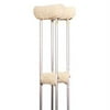 Sheepette Synthetic Lambskin Crutch Covers, Arm & Grip