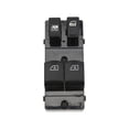 thumbnail image 2 of Interruptor maestro de ventana del lado del conductor delantero 25401‑ZJ00A Reemplazo negro para Nissan Titan 2004-2015 2 puertas, 2 of 12