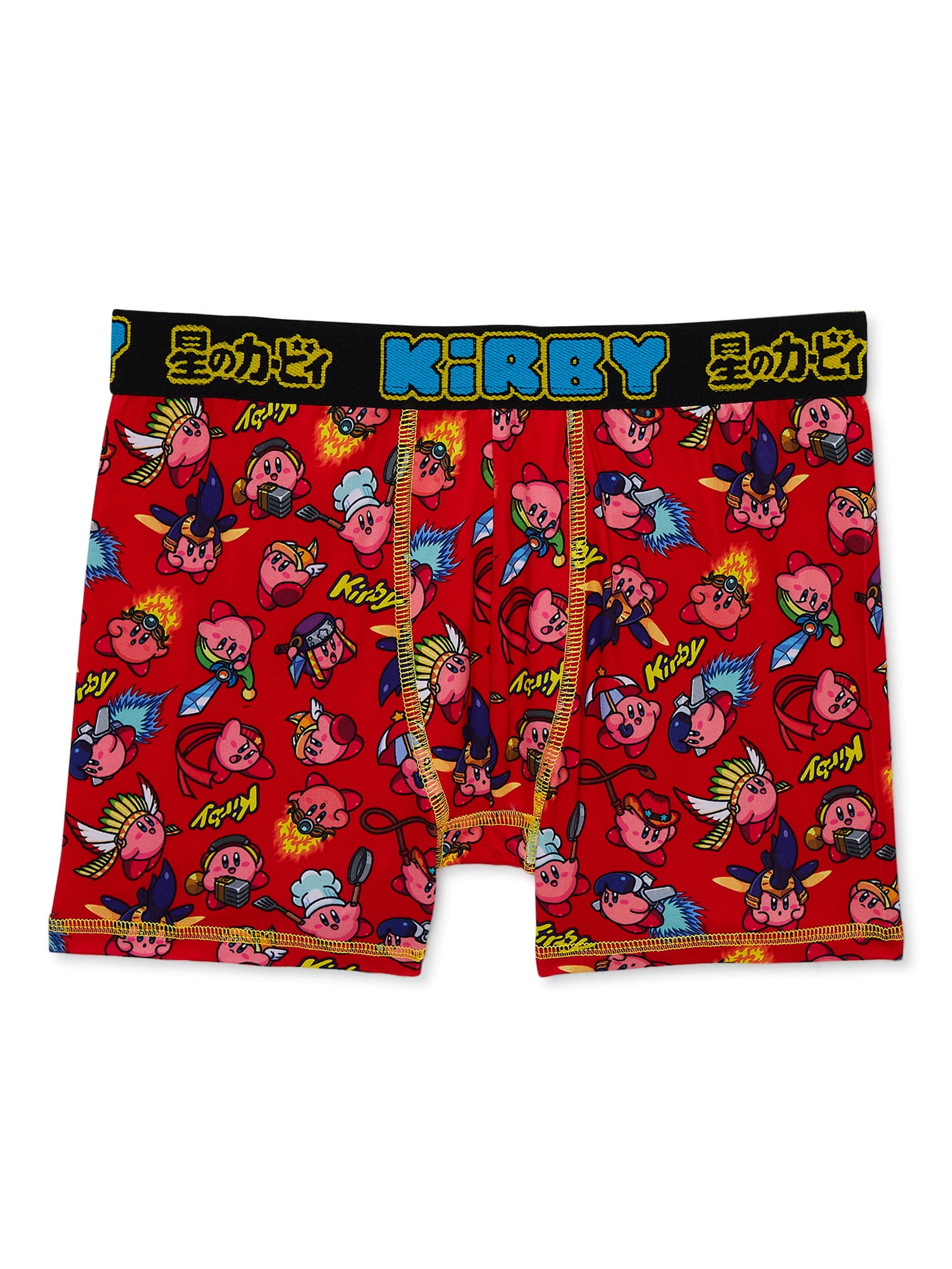 Kirby Boys Boxer Brief Underwear, 4-Pack, Sizes XS-XL