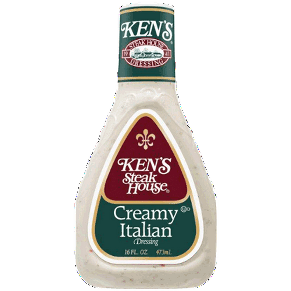 Ken's Steakhouse Dressing, Creamy Italian, 16 Fl Oz