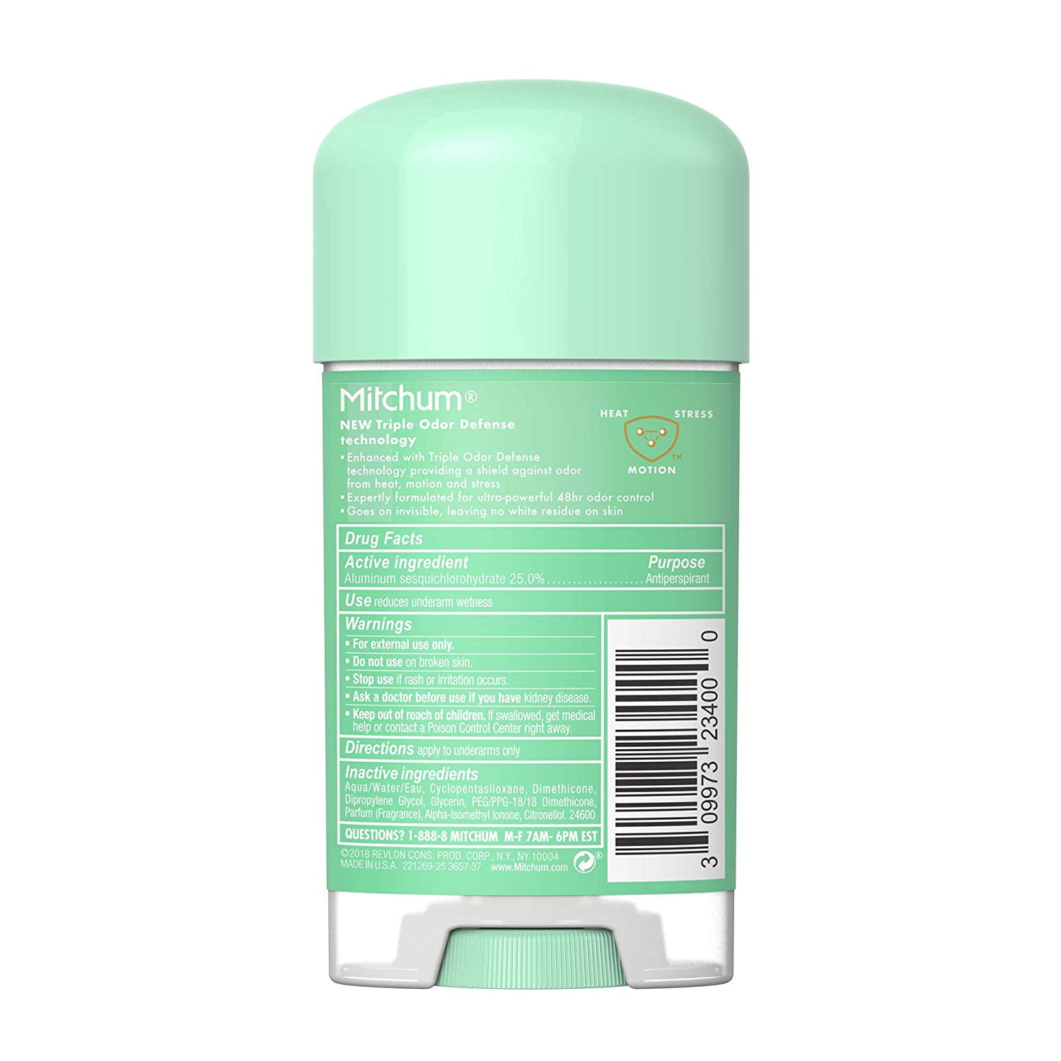 Mitchum Women Advanced Gel Anti-perspirant & Deodorant, Shower, 2.25 oz. (Pack of 4)