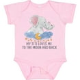 thumbnail image 3 of Inktastic My Titi Love Me to the Moon and Back Boys or Girls Baby Bodysuit, 3 of 5