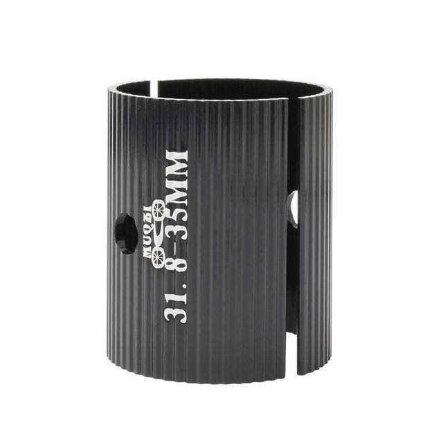 Adaptateur de Potence Taille Route Conversion Cale Vélos Entretoise Accessoires Changement Noir 31.8-
