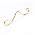 thumbnail image 4 of Luxe Modz Mustache Septum Nose Ring Surgical Steel Gold IP Funny Septum Piercing Curved 14 Gauge and 16 Gauge, 4 of 6