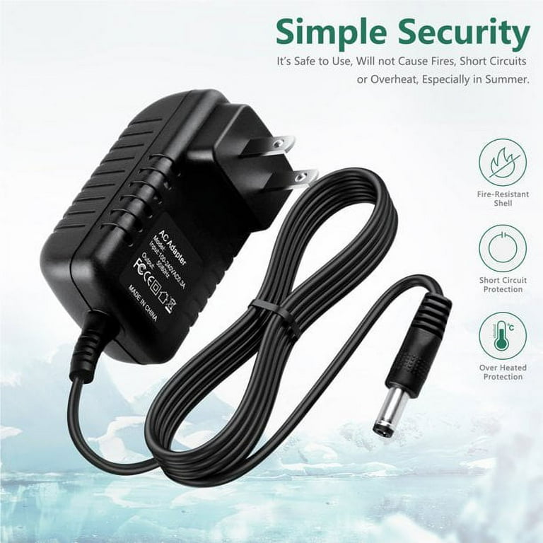 FITE ON AC Adapter Charger Replacement for Horizon CE5.2 Elliptical Trainer CE52 Power Supply Cord