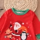 thumbnail image 5 of Mono navideño para bebé recién nacido de 2021, con estampado de ciervo, Papá Noel y pingüino, para bebé niño y niña, 5 of 5