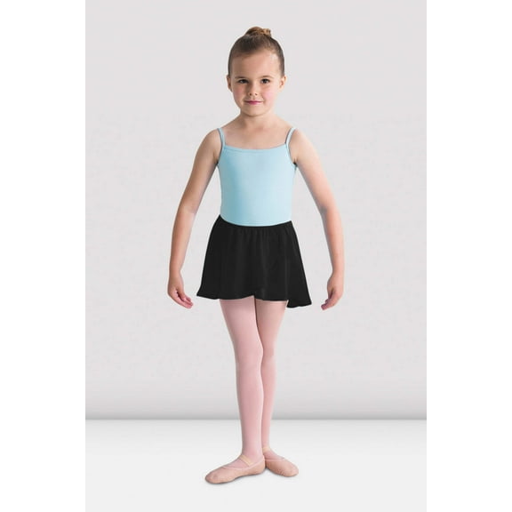 Girls Barre Stretch Waist Ballet Skirt, Black