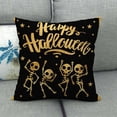 thumbnail image 1 of Up to 65% Off SMihono 1PC Halloween Linen Encrypted Linen Pillowcase Cushion Cover, 1 of 2