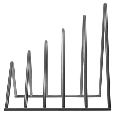 Folders Record Holder Wire Storage Rack Desktop File Organizer Bookshelf Accessories Iron Office