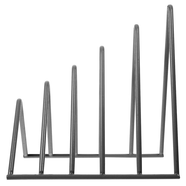 unbranded Organizador De Escritorio Negro Con Múltiples Bolsillos Para Archivos Revistas Y Documentos Duradero