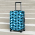 thumbnail image 5 of Uemuo Bowling Balls Printed Washable Luggage Cover - Fashion Suitcase Protector Fits 18-32 Inch Luggage -Medium, 5 of 9