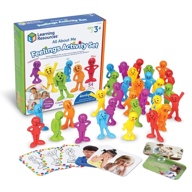 Set de actividades Learning Resources All About Me Feelings 54 unidades