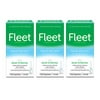 Fleet Liquid Glycerin Suppositories for Adult Constipation, 4 Suppositories, Pack of 3