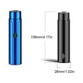 thumbnail image 4 of Xingzhi Rasoir Mini pour Hommes Portable Réutilisable à Batterie Rechargeable Interface USB à Main Détachable LED pour Voyage d'Affaires Bleu 1ensemble, 4 of 6