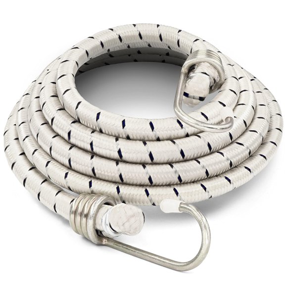 Bungee Cords RamPro de 72 pulgadas de largo, paquete de 3 con ganchos de metal