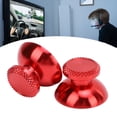 thumbnail image 1 of 2 Pack Metal Analog Thumbsticks for Handheld Game Controllers, Aluminum Grip Sticks, Metallic Joystick Replacement Accessories, 1 of 7