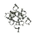 thumbnail image 2 of KLKCMS 12 Pieces Clip Earring Jewelry Finding Screw Back with Open-Looped Earring Craft White, 2 of 7