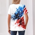 thumbnail image 5 of 250Th Anniversary USA Shirt for Celebrate 250th Anniversary of America Patriotic Veteran Tee America 250 Merchandise Short-Sleeved Top for Woman, 5 of 5