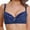 Blue, variant on TEVEQ Bras for Women No Underwire Full Coverage Push Up Seamless Wireless Lace Bra for Women Women's Underwear Lace Bra for Women Plus Size Black 100B