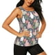 thumbnail image 2 of Fotbe Llamas Blusas Sin Mangas para Mujer – Estilo Casual, Corte Suelto, Slim-Fit, Cuello Redondo Deportivo, Tops de Verano para Gimnasio y Yoga-Medium, 2 of 7