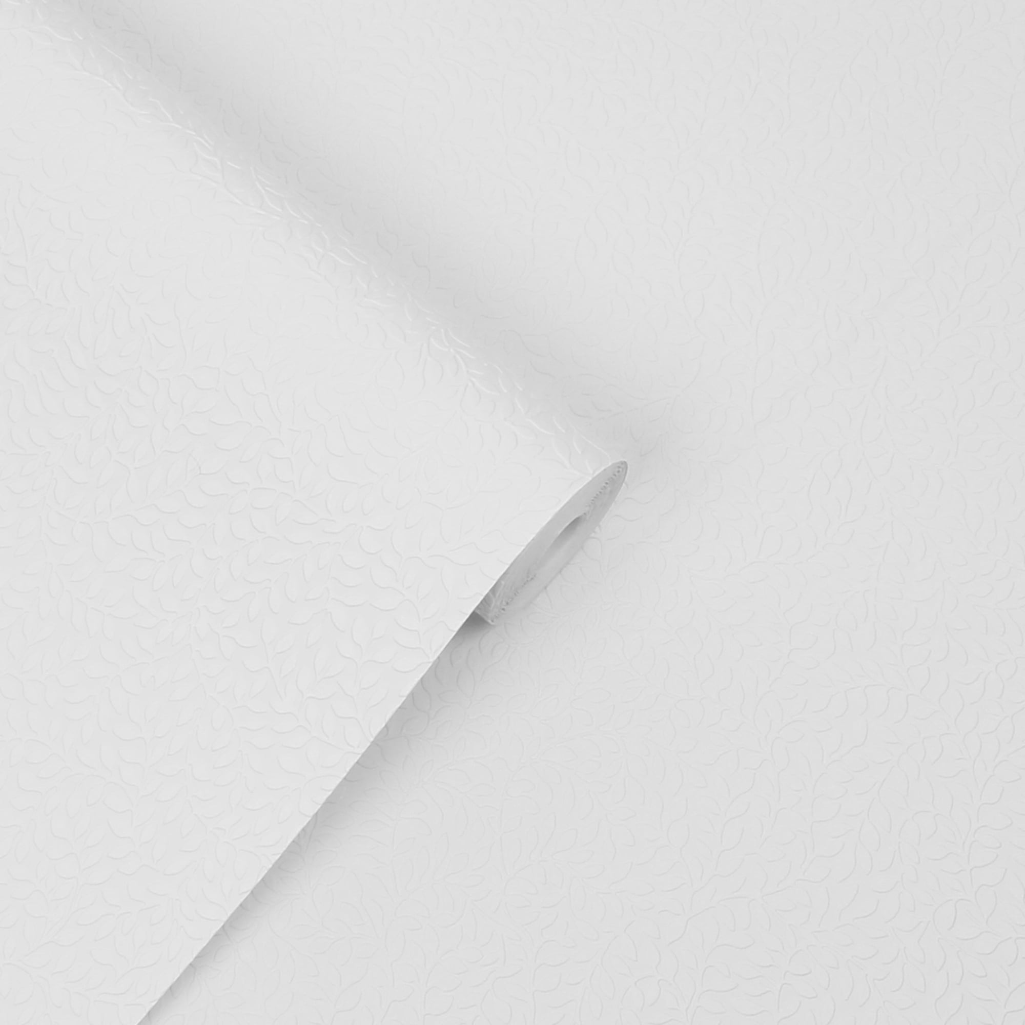 Laura Ashley Little Vines Paintable White Wallpaper