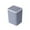 Blue, variant on Qholemyo Small Square Plastic Storage Bin With Flip Lid Desktop Wastebasket Mini Household Table Bedside Indoor Small Trash Can Bathroom Trash Can