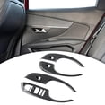 thumbnail image 4 of funtasica Car Window Lift Switch Cover Carbon Fiber Door Armrest Window Lift Button Panel Frame Cover Premium Window Switch Panel Decor, 4 of 7