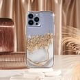 thumbnail image 4 of Case-Mate iPhone 14 Pro Case - Karat Marble [10FT Drop Protection] [Wireless Charging Compatible] Luxury Cover with Cute Bling Sparkle for iPhone 14 Pro 6.1", Anti-Scratch, Shock Absorbent, Slim Fit, 4 of 5