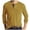 a-193Yellow42, variant on FINALGANG Mens Solid Color Henley Neck Long Sleeve TShirt With Pocket For Casual Daily Wear Weekend Gatherings Office Layering Yellow M