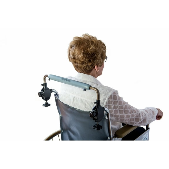 Greenmont's EasyPushbar - a  Wheelchair Accessory; Easy on/Easy off Model