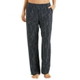 thumbnail image 3 of HANRO Women’s Lille Woven Long Pant, Black, Large, 3 of 3