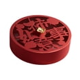 thumbnail image 2 of DOLITY Divided Serving Tray with Lid Serving Bowl for Kitchen Chinese New Year Nuts Red, 2 of 9
