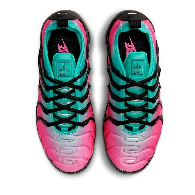 スニーカー Nike Air VaporMax Plus Pink Blast Clear Jade FN7175-630 Women's Nike Air Vapormax Plus Pink Blast/Clear Jade-Black