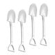 thumbnail image 4 of Cucharas de pala Utensilios de cocina Cucharas de acero inoxidable para cocina Hogar Café 4 piezas, 4 of 9