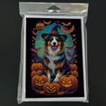 thumbnail image 3 of Carolines Treasures DAC1471GCA7P 5 x 7 in. Australian Shepherd Witchy Halloween Greeting Cards & Envelopes - Pack of 8, 3 of 3