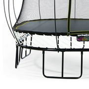 Springfree Outdoor Square 11 Foot Trampoline, Enclosure, Hoop Game, and Ladder
