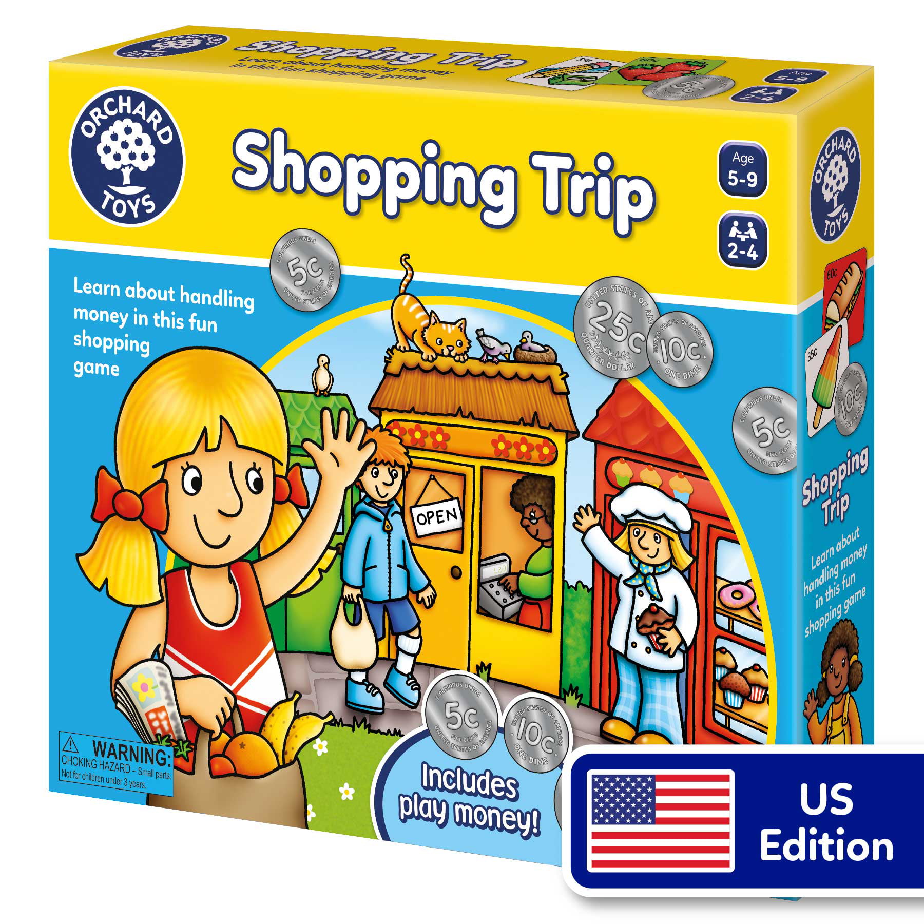 *Brand New* Orchard Toys Shopping List Educational Kids Role Play Board Game Toy 