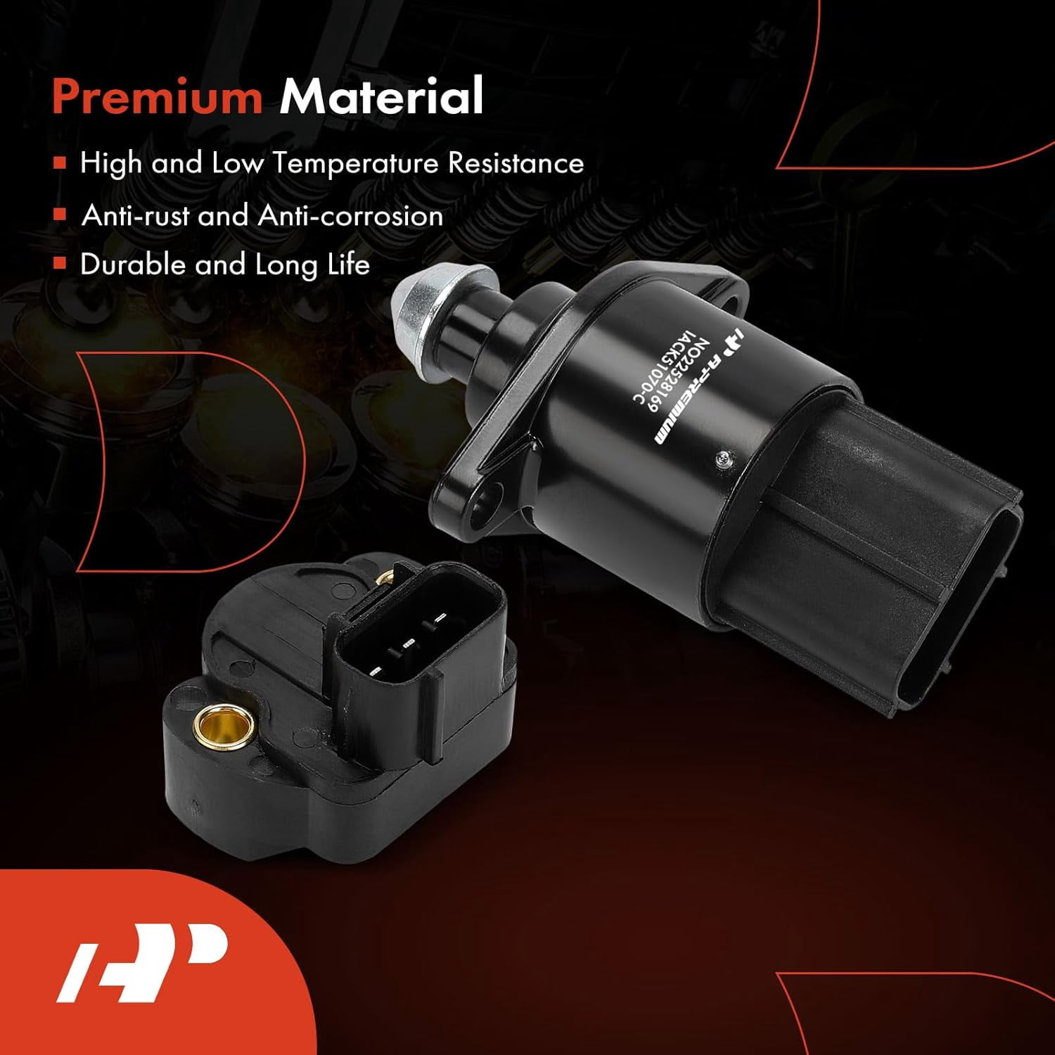 A-Premium Idle Air Control Valve IAC + Throttle Position Sensor TPS Compatible with Jeep Grand Cherokee 1999-2004 & Dodge Durango 2000-2002, Dakota 2000-2002, Ram 1500 2002-2003 3.7L 4.7L