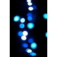 thumbnail image 2 of Erin Berzel 23x32 White Modern Wood Framed Wall Art Titled - Blue Bokeh I, 2 of 5