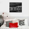 thumbnail image 4 of FLORID Wall Art 20x16 in / 16x12 in Decorative Painting Castle-Artwork Print on Canvas Wall Art for Home Walls Decor Stretched and Framed Ready to Hang 16x12in, 4 of 4