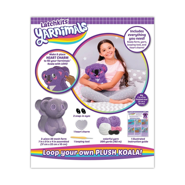 PlayMonster Latchkits Yarnimals - Koala - Walmart.com