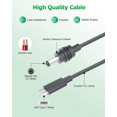 thumbnail image 3 of Cable de alimentación Arkare Starlink Mini USB-C a DC 10 m IP67 gris, 3 of 7