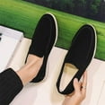thumbnail image 5 of Men's Suede Loafers Slip-On Casual Shoes Soft Flat Sole Comfortable Driving Office Shoe, 5 of 9